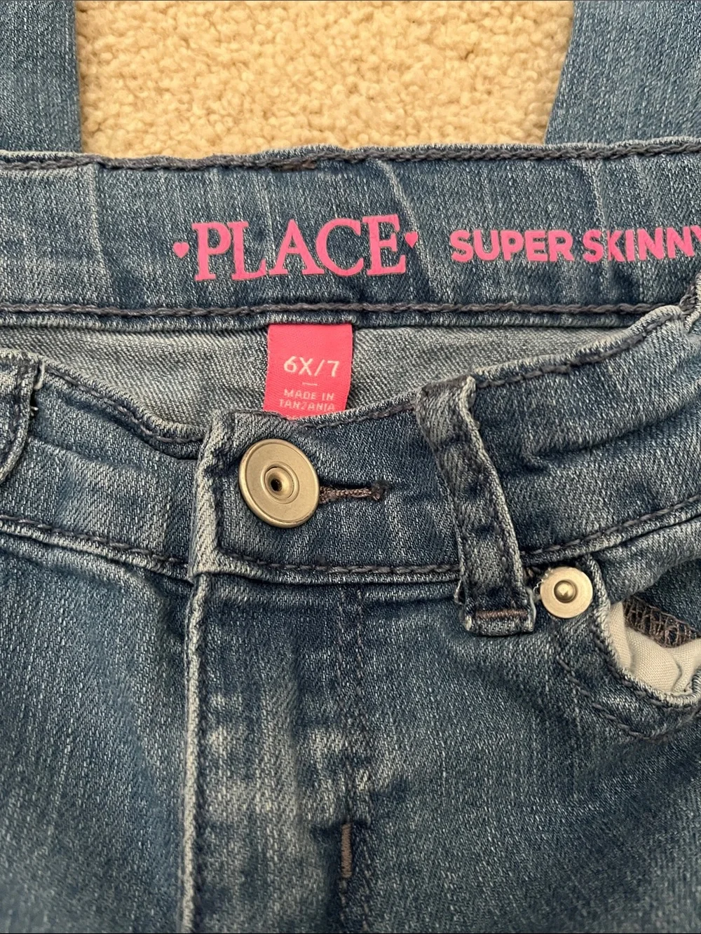 Girls' Straight Leg Jeans Duo - Dark Blue & Light Blue